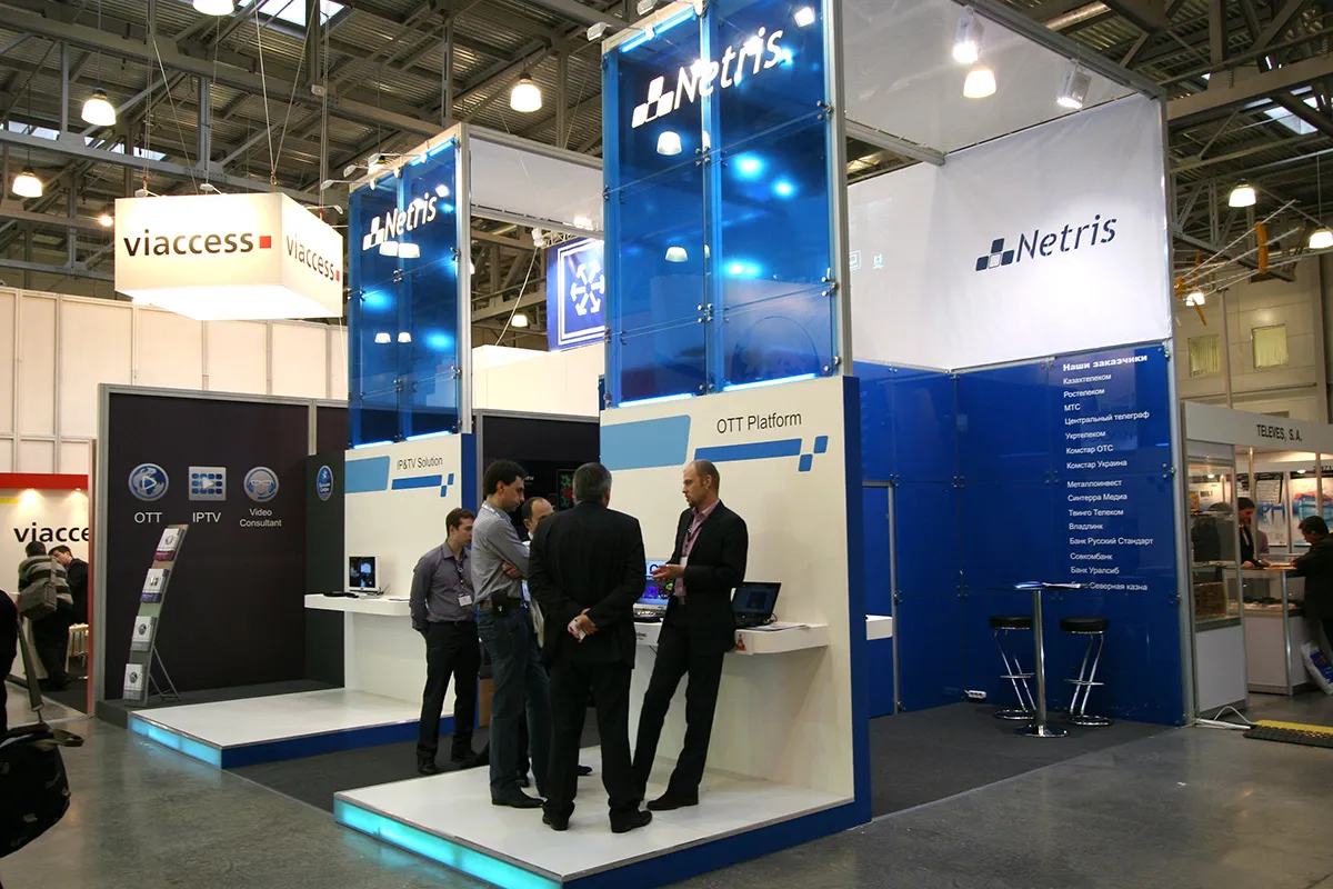 Netris stand, photo 1